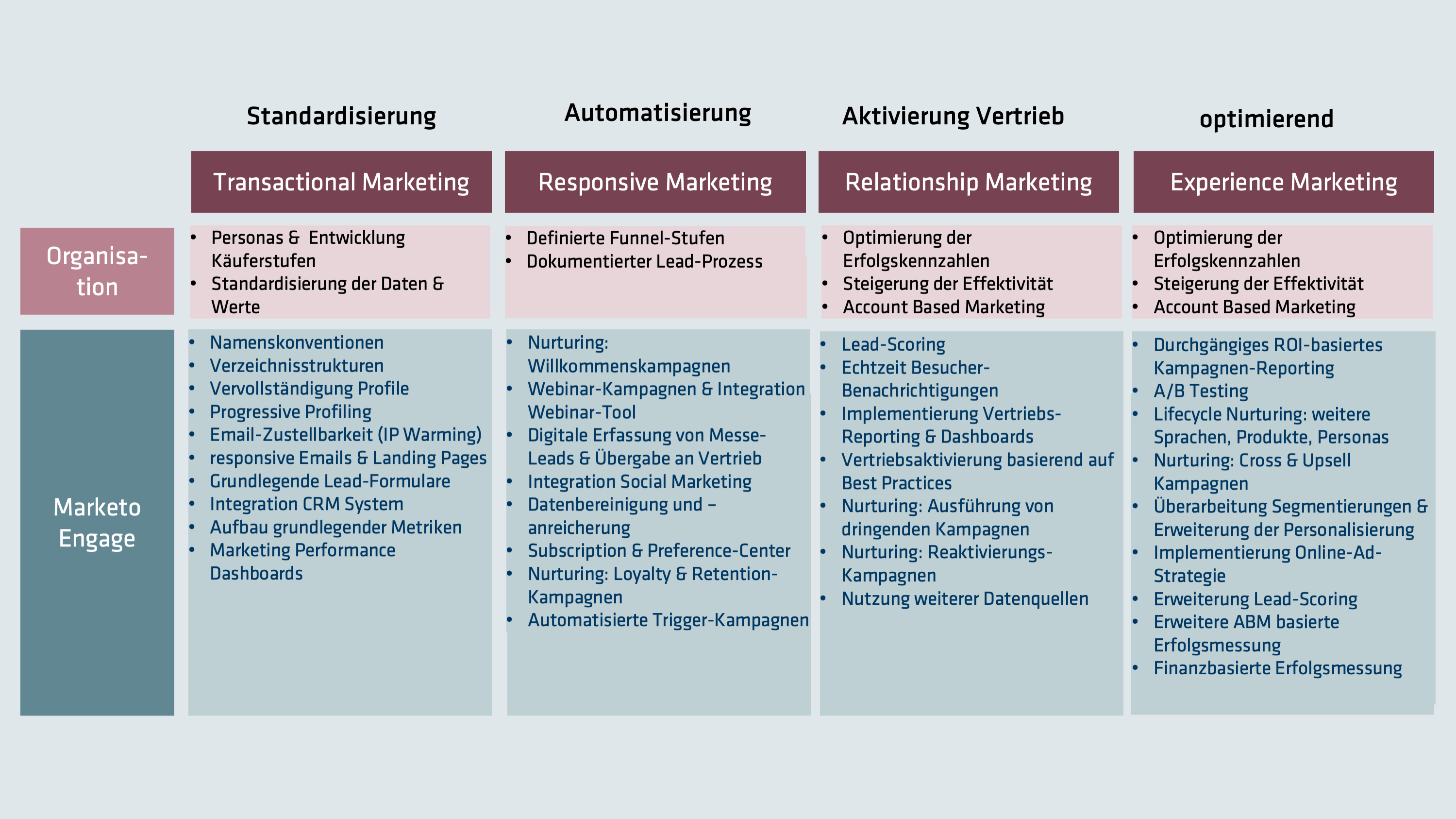 adesso-Marketo-Reifegradmodell