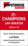 FAK_201203_ComputerWoche-Siegel_IT-Champions_SAP-Berater_adessoSE
